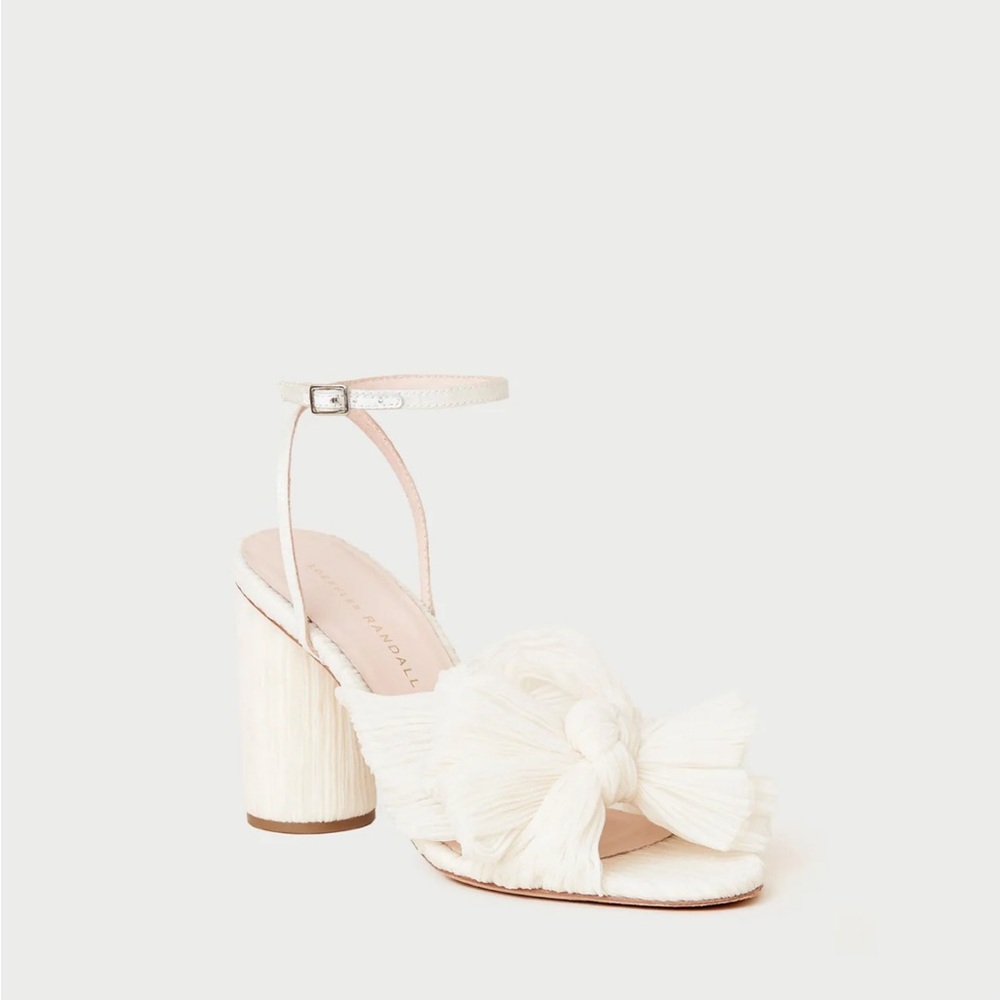 Loeffer Randall Camellia Pleated Heel